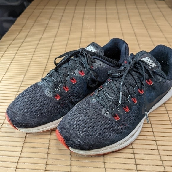 Nike Mens Air Zoom Pegasus 34 880555-014 Black Running Shoes Sneakers Size 11.5 main image 4